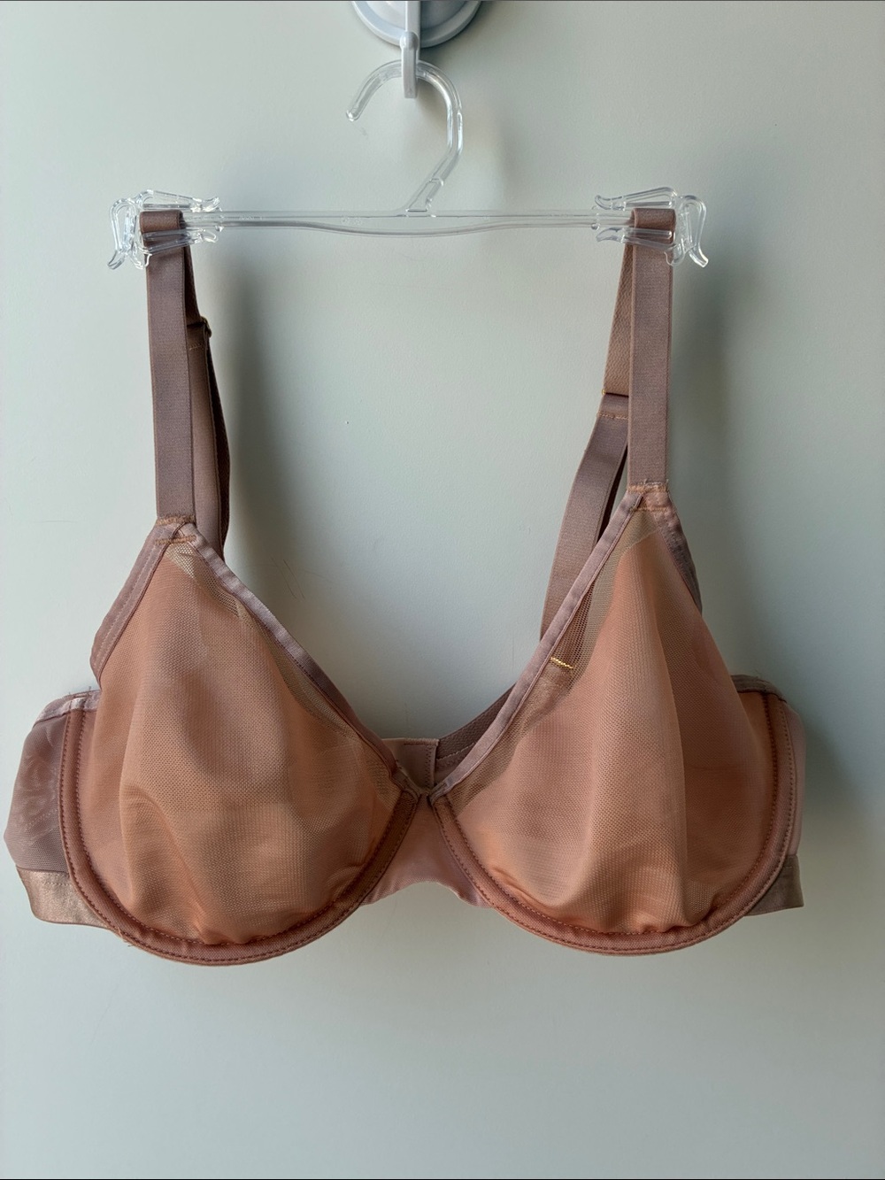Soma Nude Mesh Underwire Bra -Size 36D
